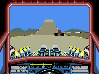 Stunt Car Racer screenshot 3 for Amiga